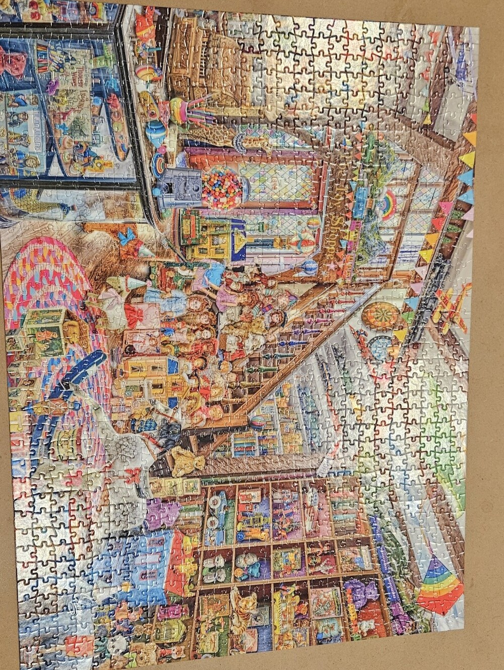Aimee Stewart Toy Shoppe 1000-piece Jigsaw Puzzle, Buffalo Games - Picture 2 of 2